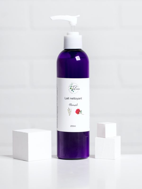 lait nettoyant floral