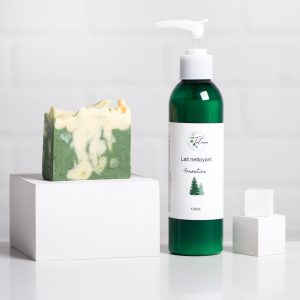 Duo-Lait nettoyant forestier savon romarin