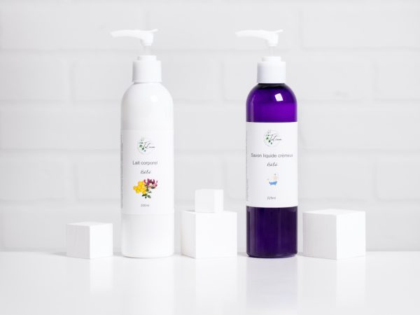 duo lait et savon bebe