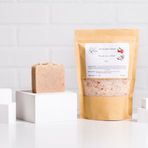Duo-Sel de bain tropical